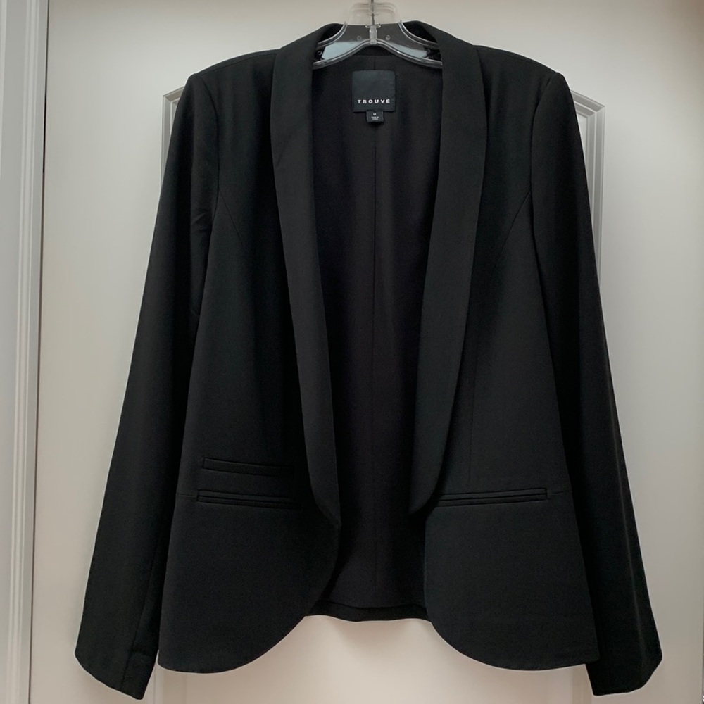 Trouvé classic black blazer